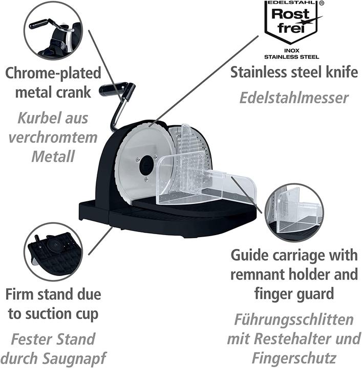 Produktbild Wenko Brotschneidemaschine Schwarz