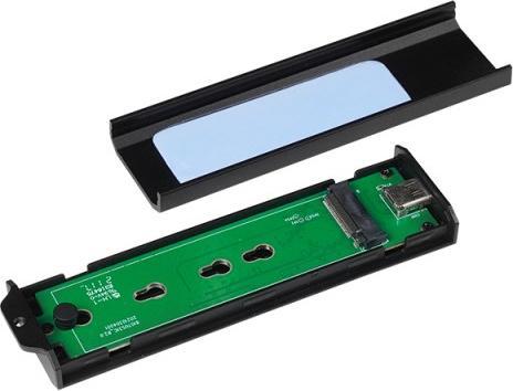 Image du produit Chieftec SSD M.2 PCIe NVMe/S-ata SSD Enclosure Tool-Less (M.2)