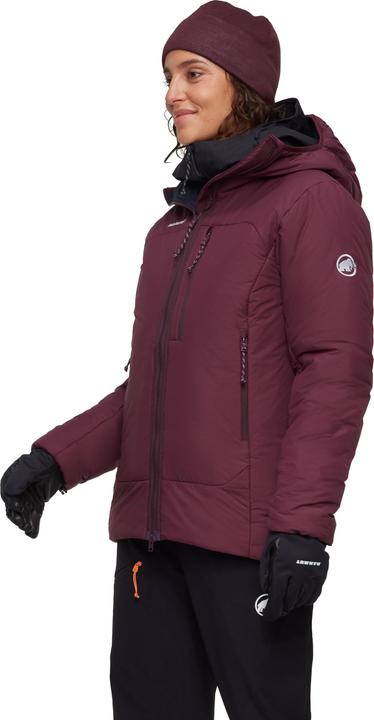 Actual product image Mammut Rime Pro Belay IN Hooded Jacket Women, Kunstfaser Jacke (L)