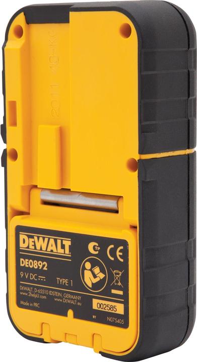 Immagine prodotto DeWalt Ricevitore rilevatore laser (per DW088 / DW089) DE0892