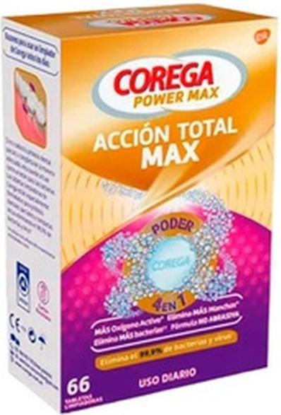 Produktbild Corega Power Max Total Action Max Daily Use 66 Tabletten