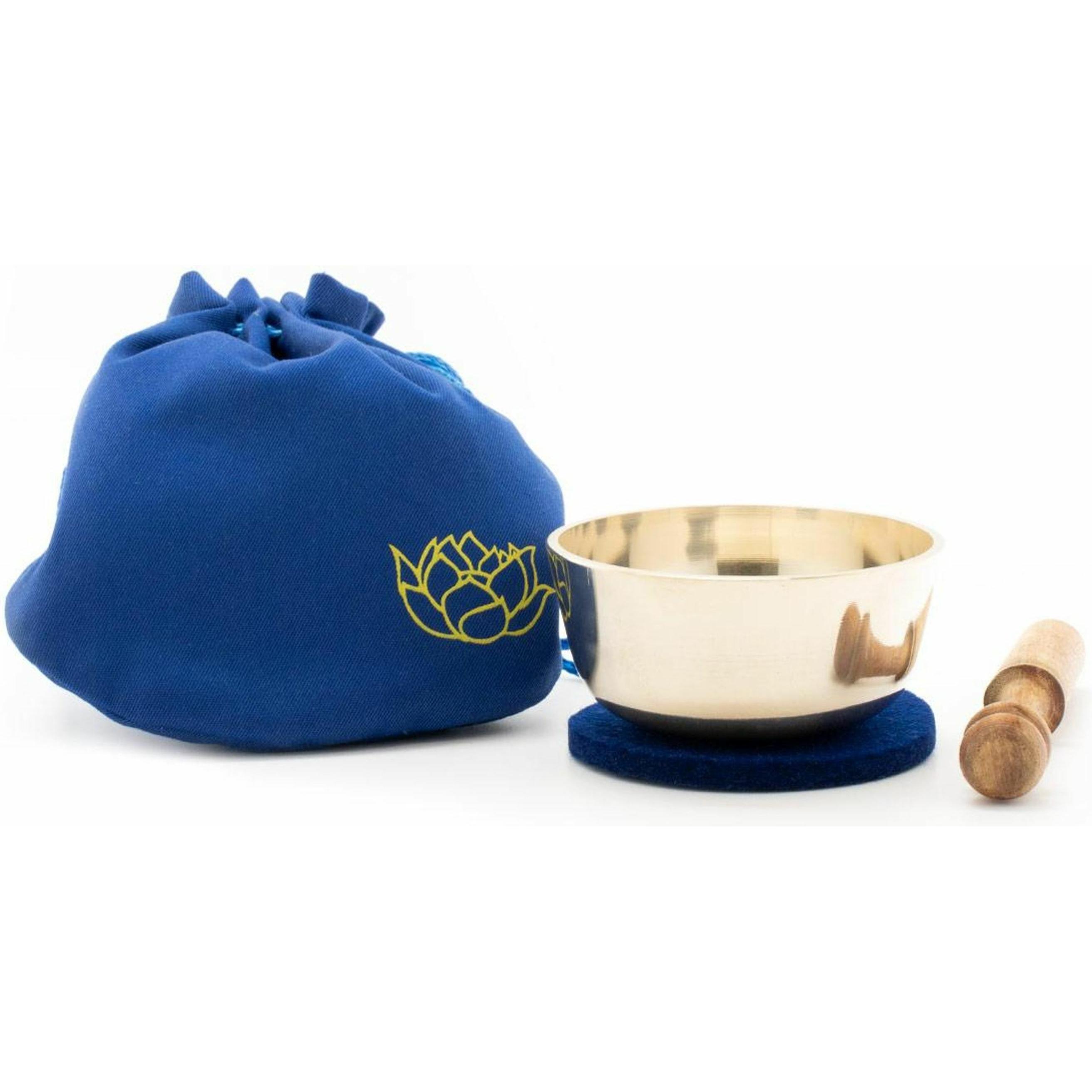 Klangschalen-Center Klangschalen-Set im Beutel blau (Klangschale) (40388390)