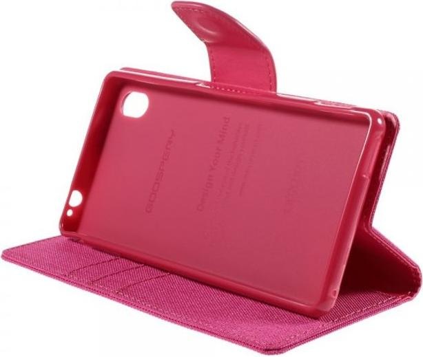 Actual product image Goospery Canvas Diary Series (Sony Xperia M4 Aqua)