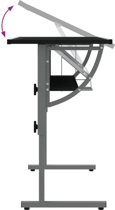 Image du produit vidaXL Basteltisch (110 x 53 x 58 cm)