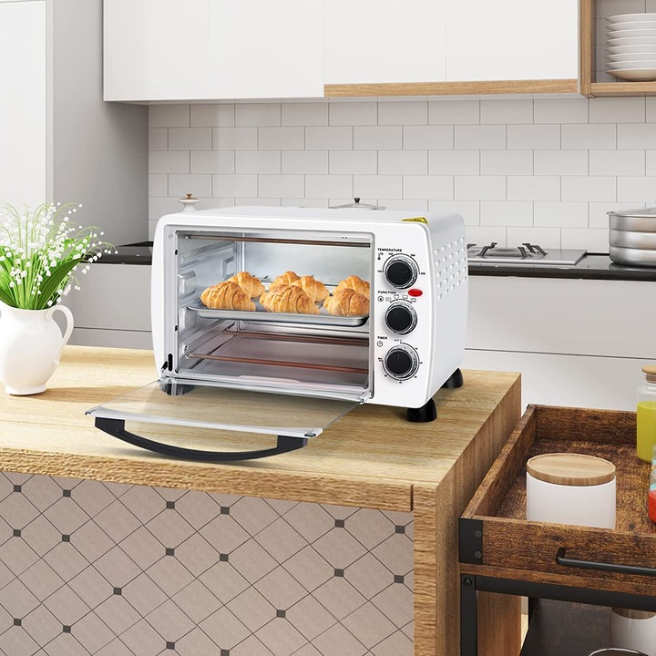 Produktbild Woltu Mini Backofen 20 Liter Weiss