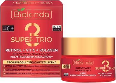 Actual product image Bielenda Super Trio Retinol Vitamin C Collagen Intensively Moisturising 40 Cream 50ml (50 ml)