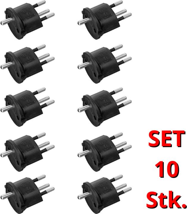 Actual product image Steffen Plug adapter (CEE 7/6)