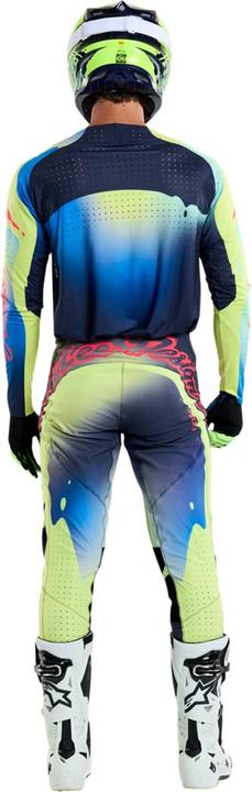 Image du produit Troy Lee Designs SE Ultra Pant, Drip, glo yellow/dark navy, 34 (34)