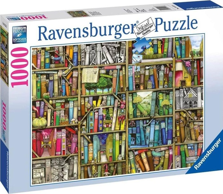Produktbild Ravensburger Magisches Bücherregal (1000 Teile)