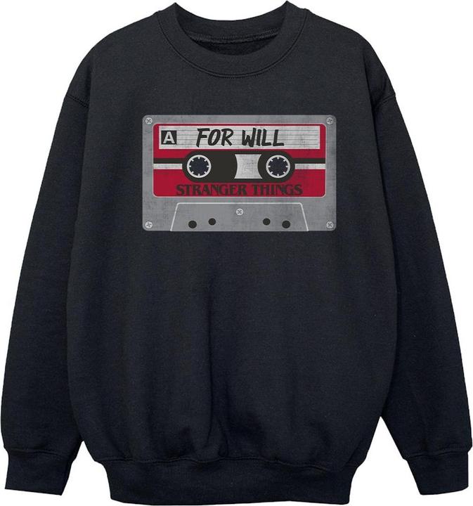 Produktbild Netflix Stranger Things Cassette For Will Sweatshirt Mädchen (128)