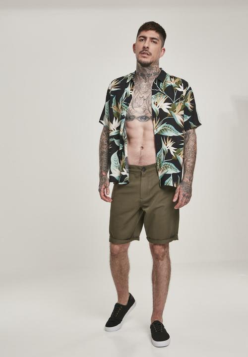 Actual product image Urban Classics Blossoms Resort Shirt (XL)