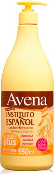 Instituto Español AVENA leche hidratante dosificadora 950 ml (Body milk, 950 ml)