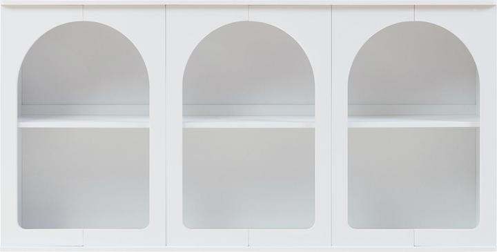 Actual product image En.Casa Sideboard Trorhun 160x30x80 cm Weiss (160 x 30 x 80 cm)