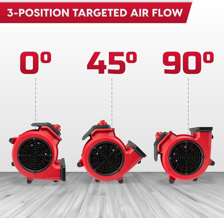 Actual product image Vacmaster Floor Fan Air Mover Utility Blower