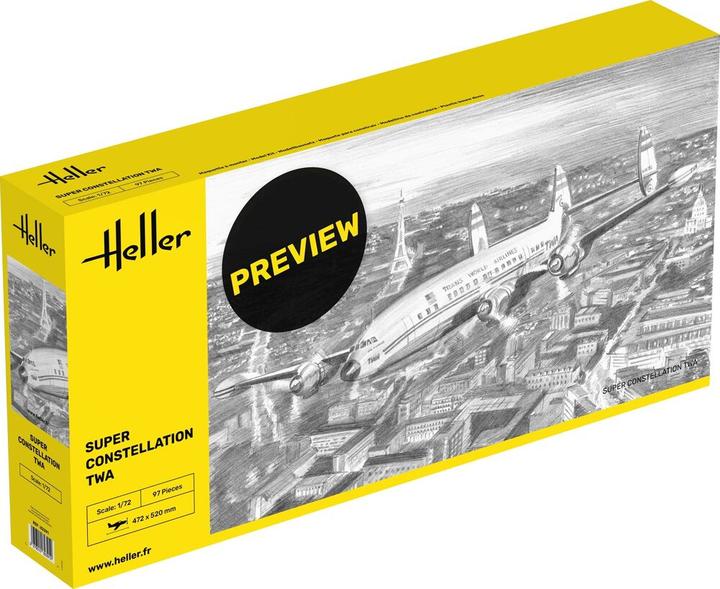 Immagine prodotto Heller Super Constellation TWA