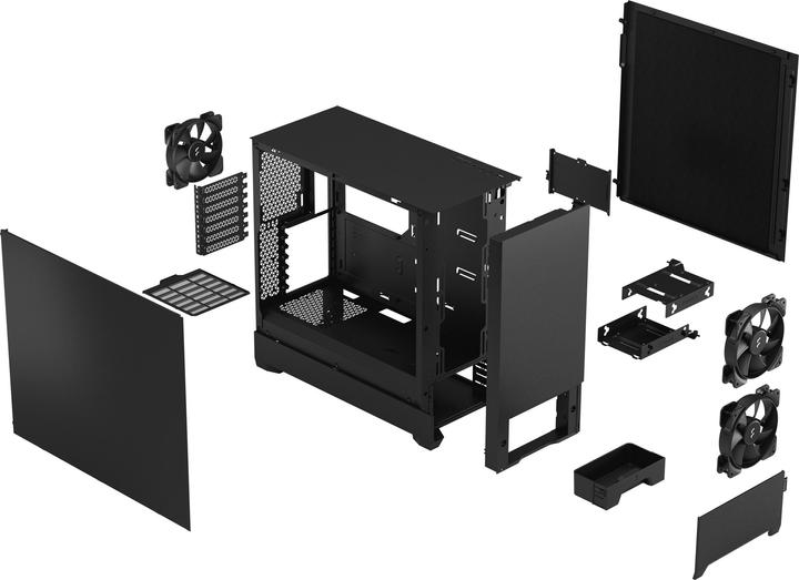 Produktbild Fractal Pop Silent (ATX, mATX, Mini-ITX)