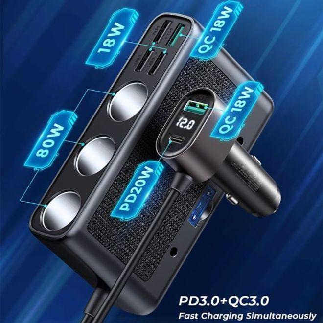 Immagine prodotto Joyroom Accendisigari auto multiporta