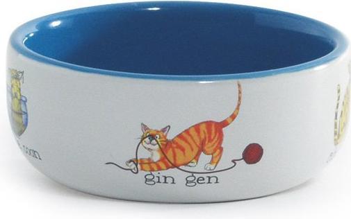 Produktbild Beeztees Bz Porzelannapf Mit Katzenmoti (0.33 l)