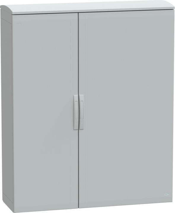 Actual product image Schneider Electric Polyester enclosure, bottom-mounted Vers.PLAT top NSYPLAT15124G