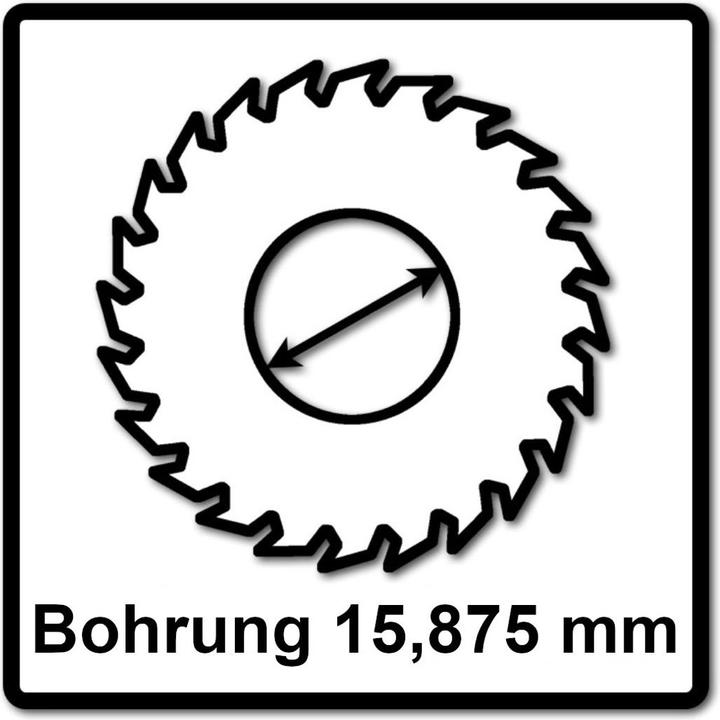 Productafbeelding Bosch Professional Zubehör Cirkelzaagblad Standaard voor hout, 165x1,5/1x15,875, 48 tanden
