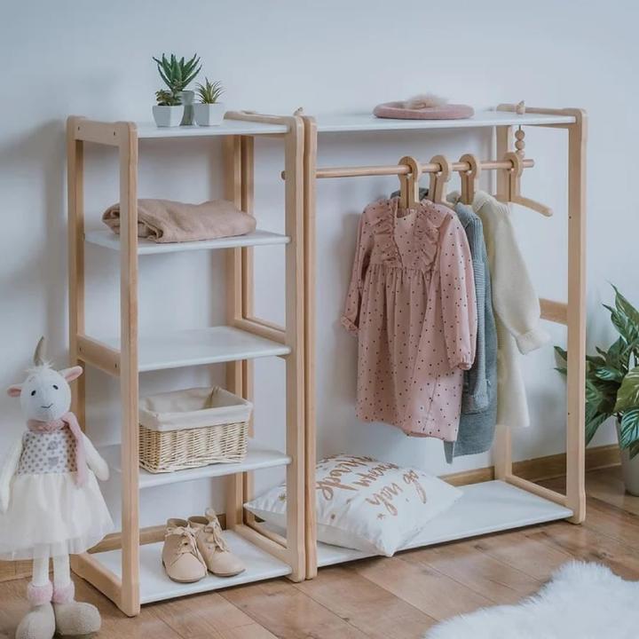 Immagine prodotto Montessori Atmosfera, Camera dei bambini, Set - Armadio per bambini (100 x 100 x 34 cm)