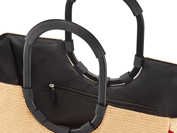 Actual product image reisenthel loopshopper L frame raffia black