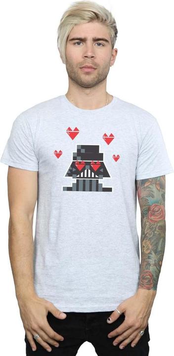 Immagine prodotto Star Wars Valentines Vader In Love Maglietta Uomo (3XL)
