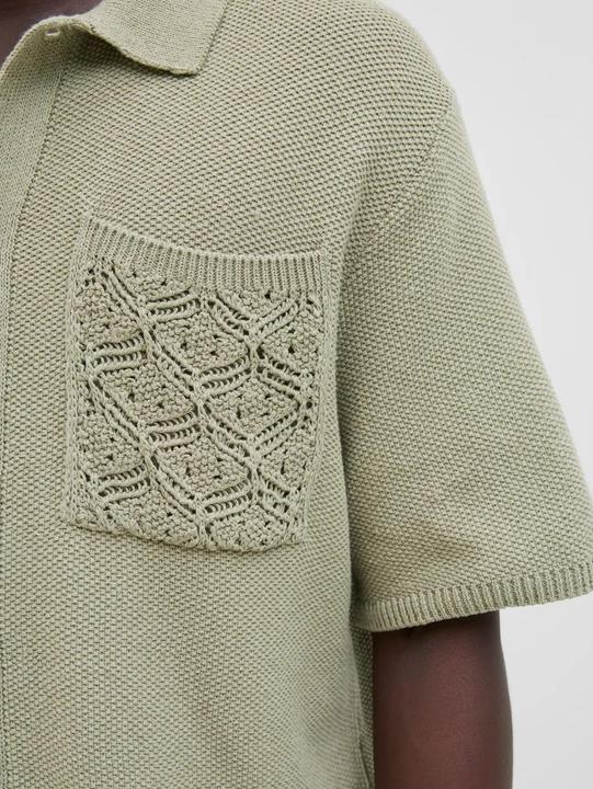 Produktbild Jack & Jones Jprsummer Pocket Crochet Polo Styd Ss25 (S)