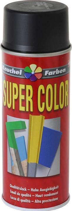Knuchel Lack-Spray Super-color (Schwarzmatt, 0.40 l)