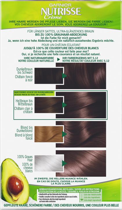 Produktbild Garnier Nutrisse Classic (45631 Kühles Hellbraun)