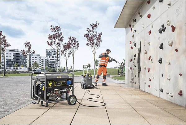 Actual product image Kärcher PGG 6/1 synchronous generator, power output 5 kW, 230 V, power output 5.5 kW. (5000 W, 25 l)