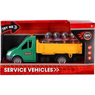 Rapid wheels Auto Strassenbau +Licht + Ton