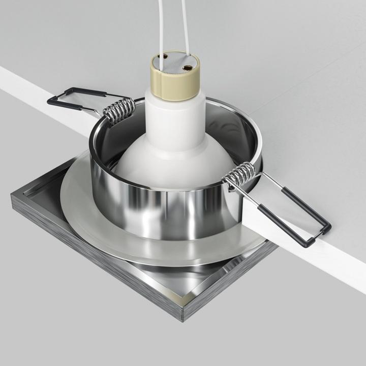 Produktbild Maytoni Stark Downlight, Einbauleuchte GU10 Silber-Farbe IP65 (GU10)