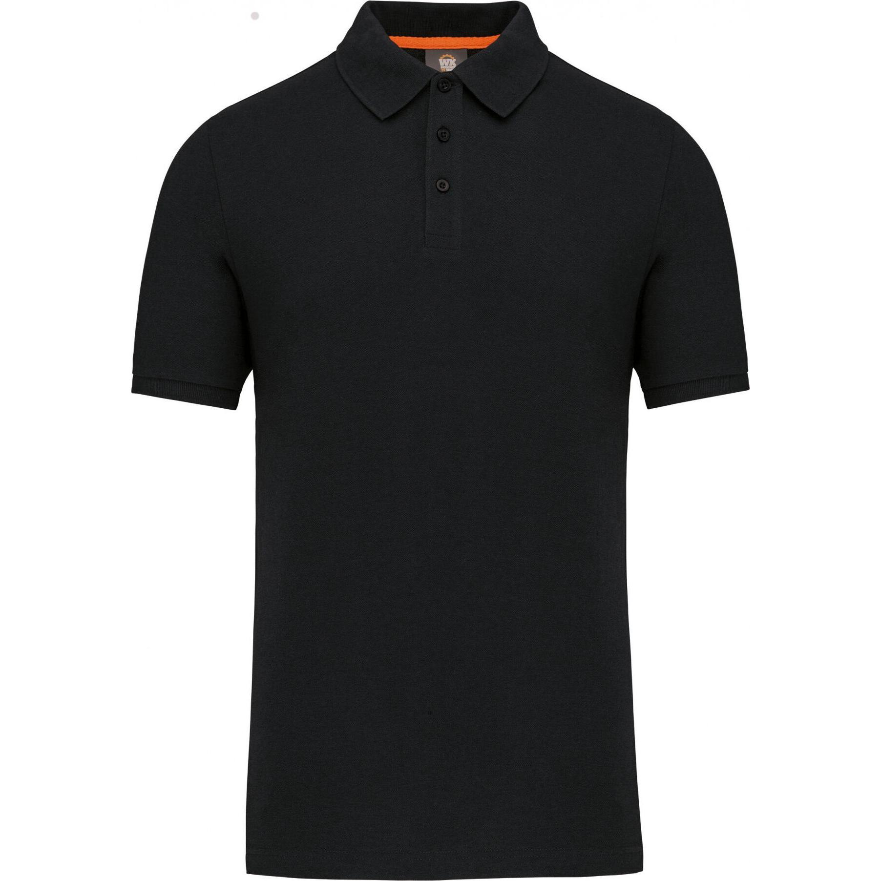 Kariban, Herren, Shirt, Ökologisch verantwortliches Polo-Shirt, Schwarz, (4XL)