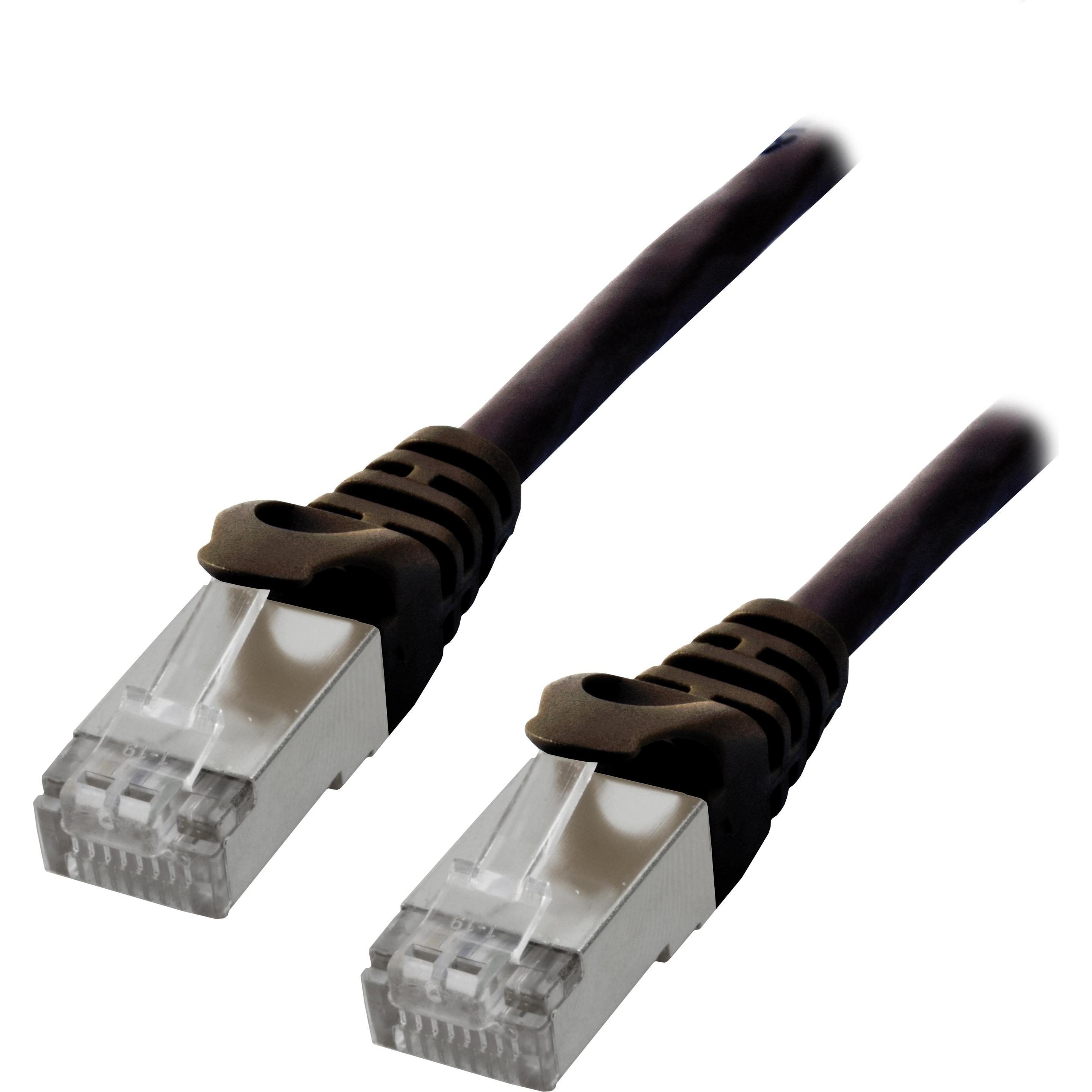 MCL RJ45 CABLE 100PERCENTAGE COPPER (S/FTP, CAT6a, 0.50 m) (IC5K99A06ASH05N)