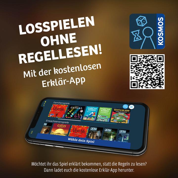 Produktbild Kosmos EXIT - Das Verschwinden des Sherlock Holmes (Deutsch, 1 - 4 Spieler)