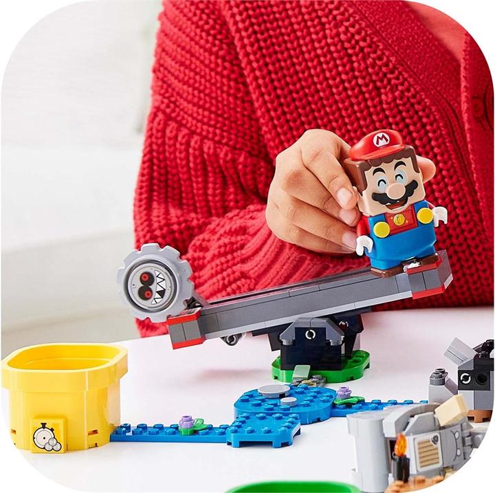 Produktbild LEGO Reznors Absturz- Erweiterungsset (71390, LEGO Super Mario)