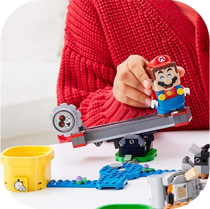 Produktbild LEGO Reznors Absturz- Erweiterungsset (71390, LEGO Super Mario)