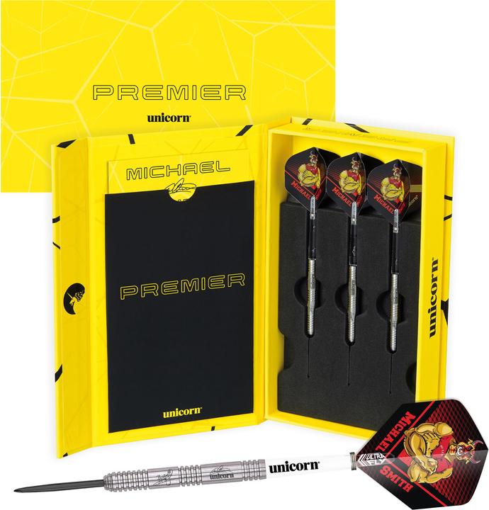 Immagine prodotto Unicorn Premier 2022 Michael Smith freccette in acciaio (22 g)