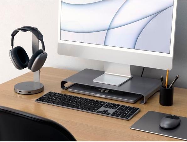Immagine prodotto Satechi USB- C Supporto per monitor in alluminio Hub XL