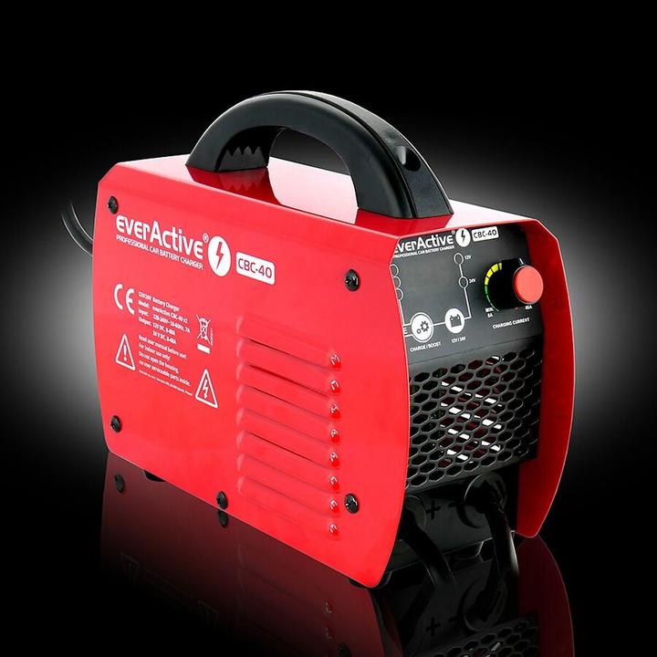 Actual product image Everactive automatic inverter 12 / 24V battery charger with 300A boost function (12V, 24V, 60 A)