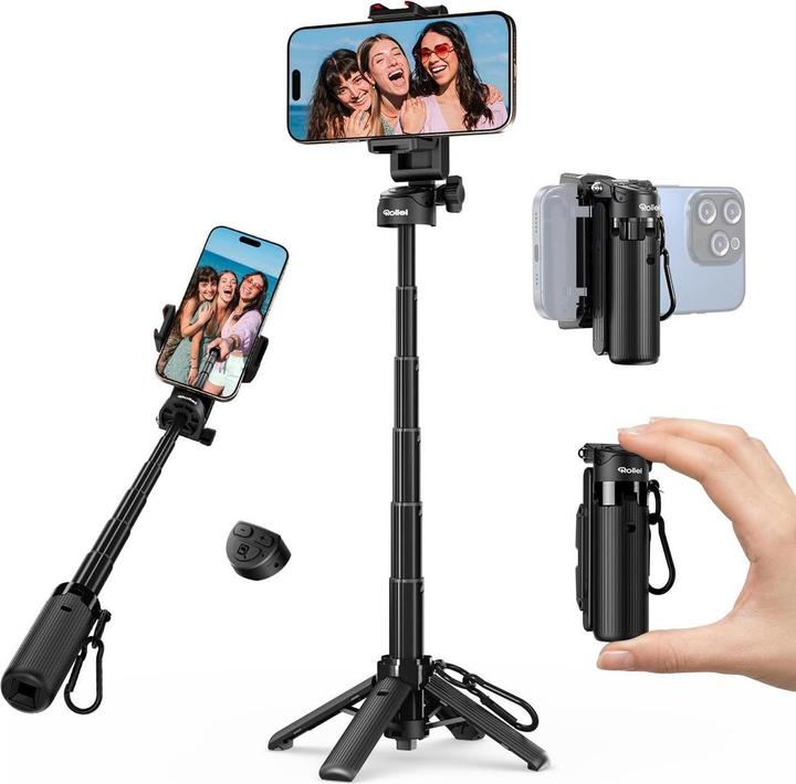 Actual product image Rollei Easy Creator SmartGrip tripod (Metal, Plastic)