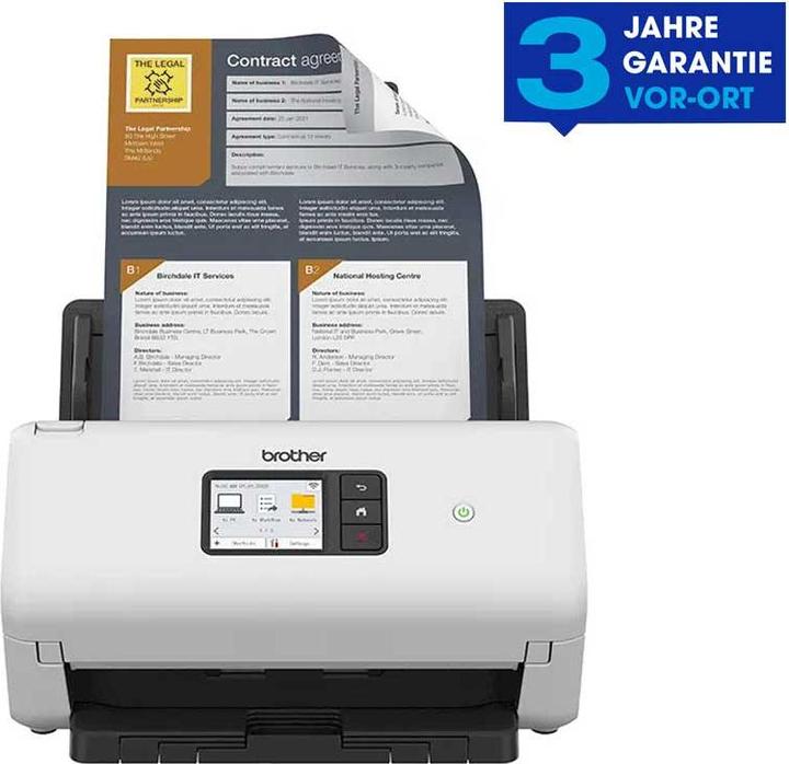 Immagine prodotto Brother ADS-4500W (WiFi, LAN, USB)