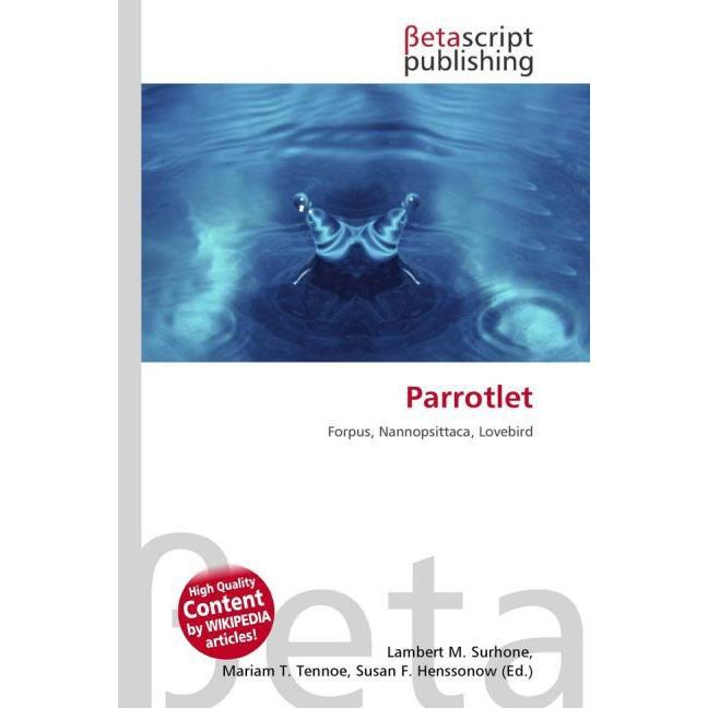 Parrotlet, Fachbücher