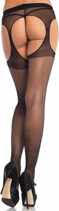Actual product image Leg Avenue Tights with garter (One size)