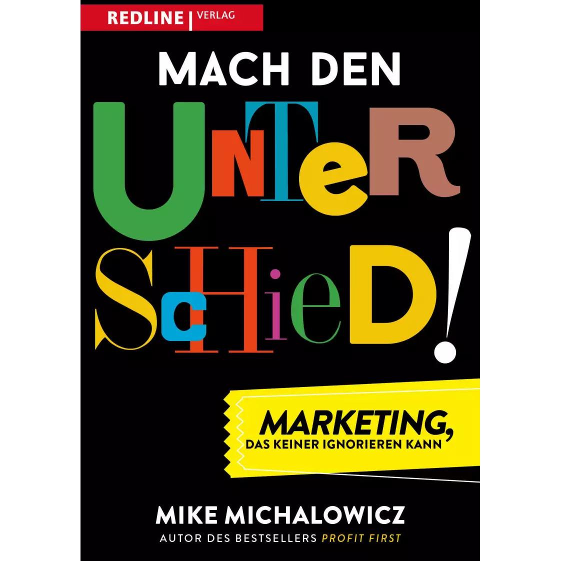 Thumbnail - Mach den Unterschied!, Fachbücher von Mike Michalowicz