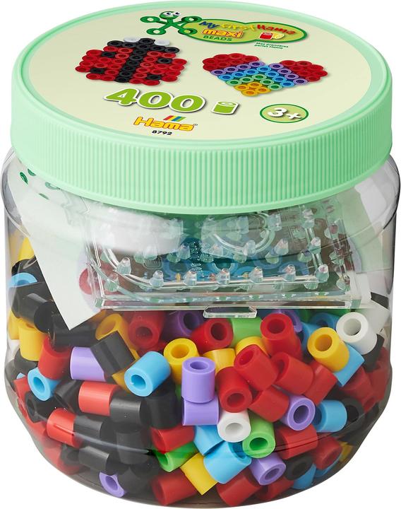 Image du produit Hama 8792 Tub 400 Maxi Beads And Pegboards