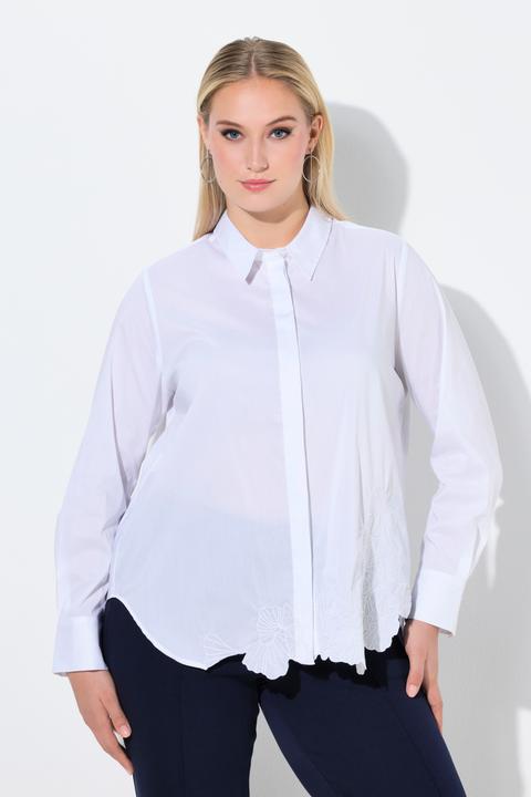 Actual product image Ulla Popken Shaped Hemline Blouse (62)