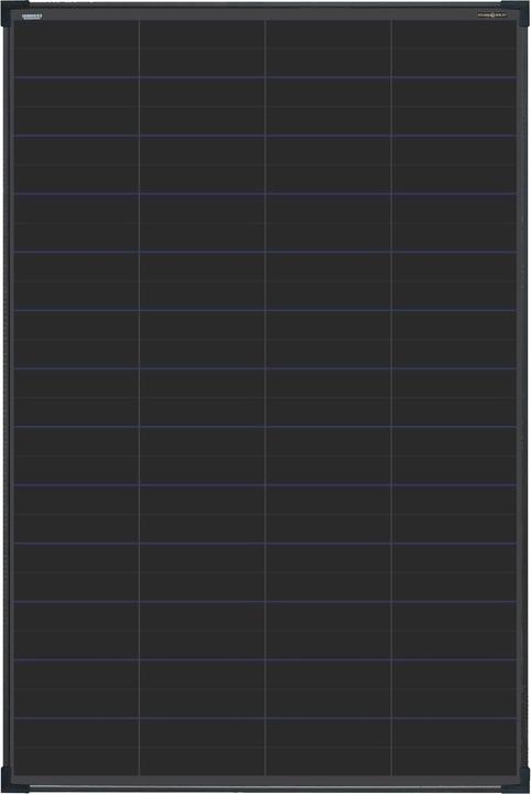 Monokristallines Solarmodul mit HPBC Technologie 200W/36V