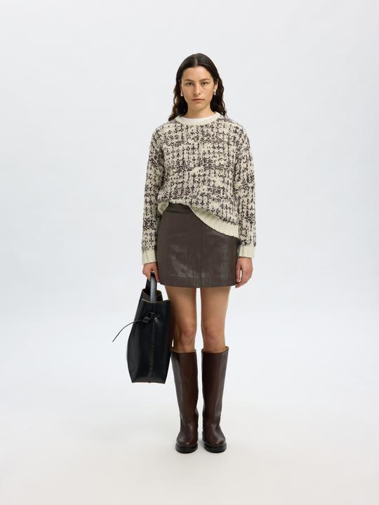 Image du produit Selected Femme High Waist Lederminirock (38)